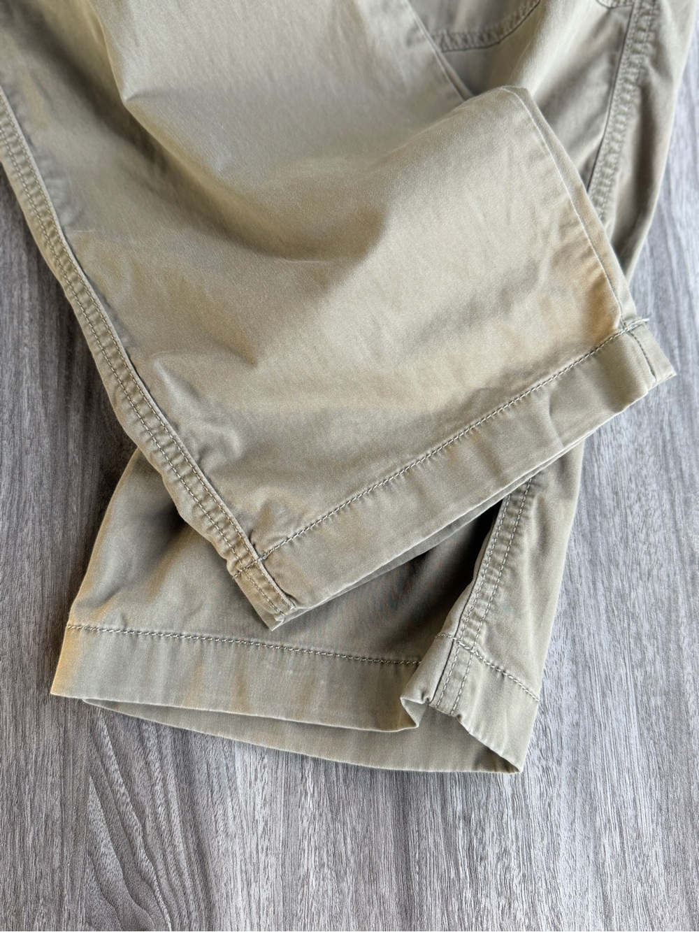 Abercrombie & Fitch Loose Fit Cargo Pants Mens 34 x 34 Tan Khaki Baggy Utility - Picture 8 of 14